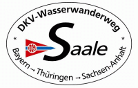 Das offizielle Logo des DKV- Wasserwanderweges von Joditz/Bayern - Thüringen - Sachsen-Anhalt/Elbmündung